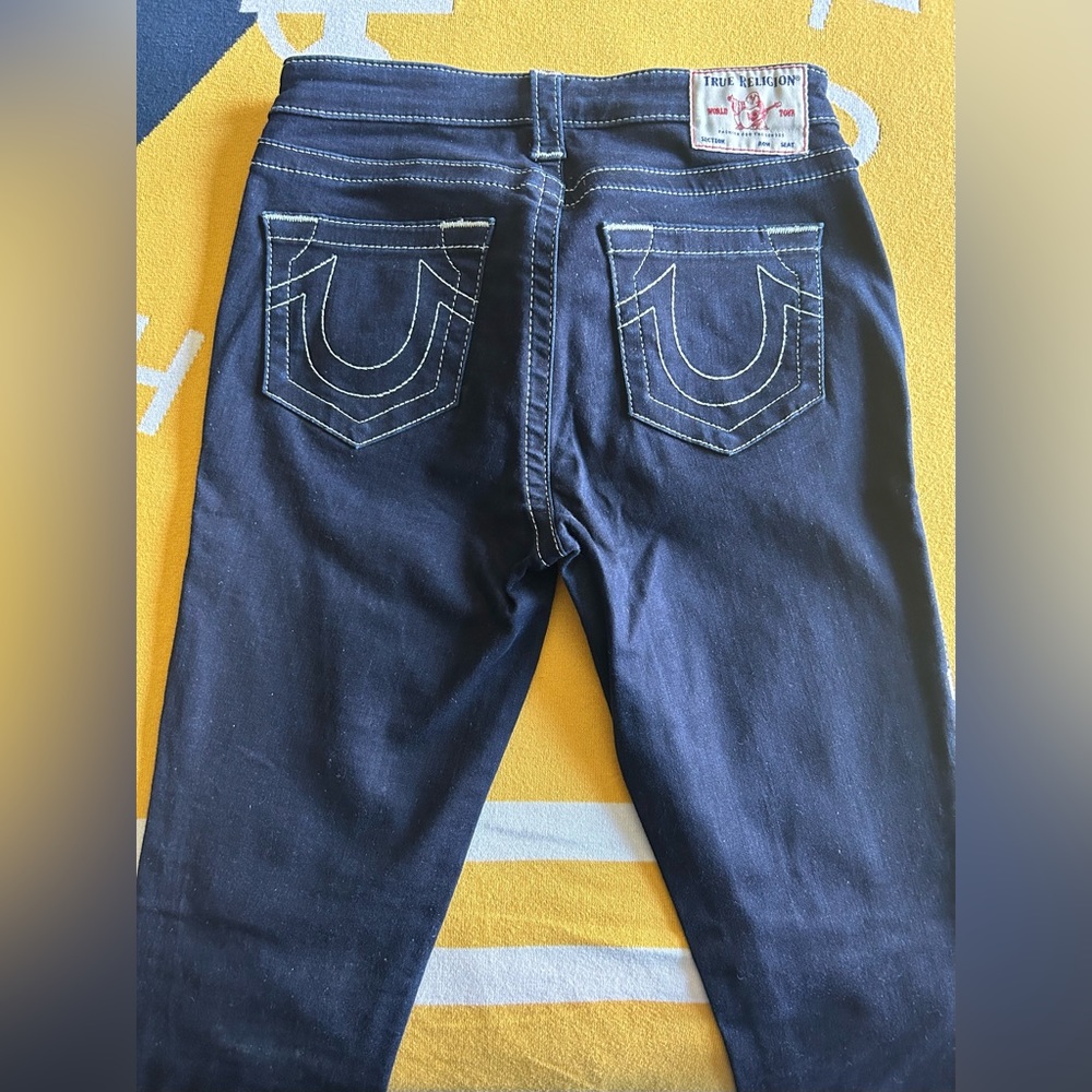 Woman’s True Religion jeans size 28 waist, gently pre owned